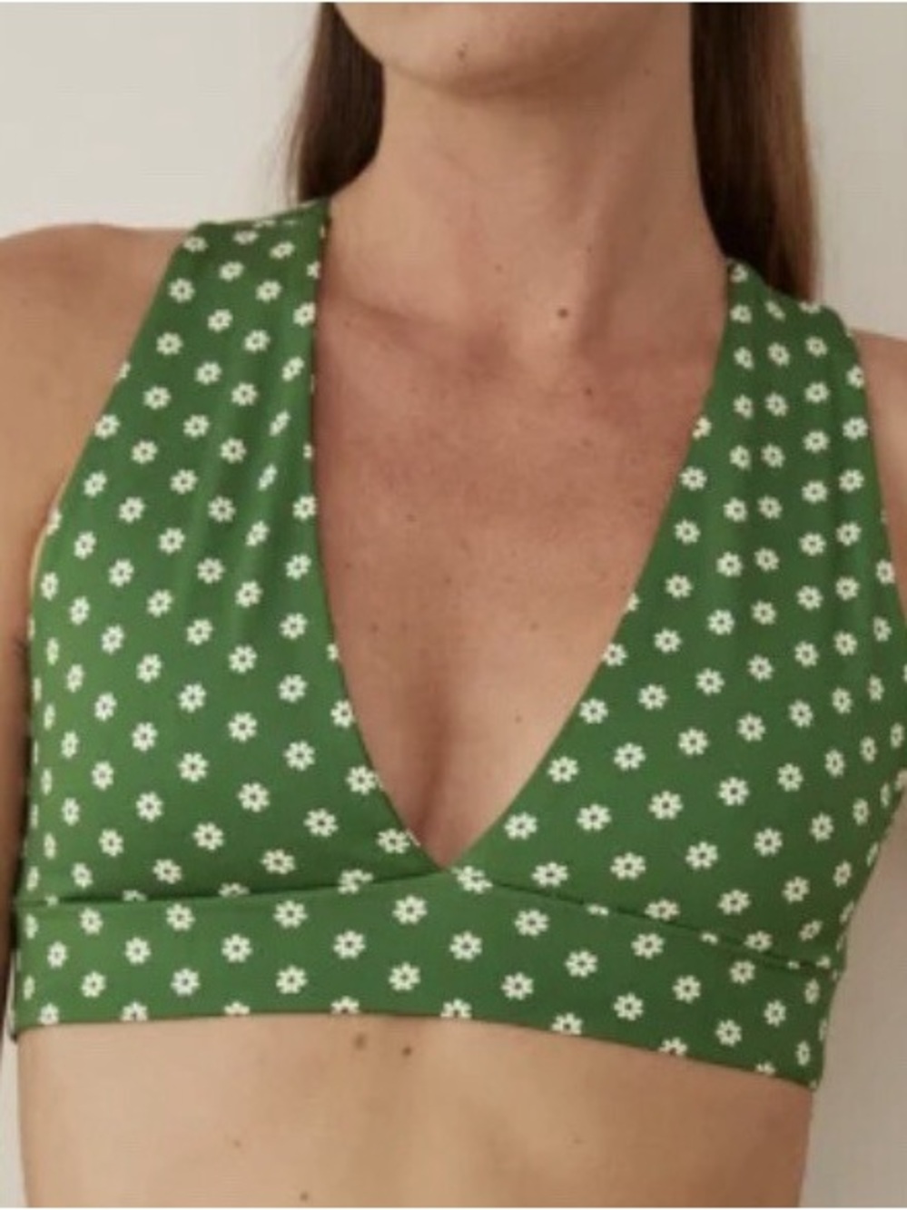 NWT reformation Dani cross back bra
